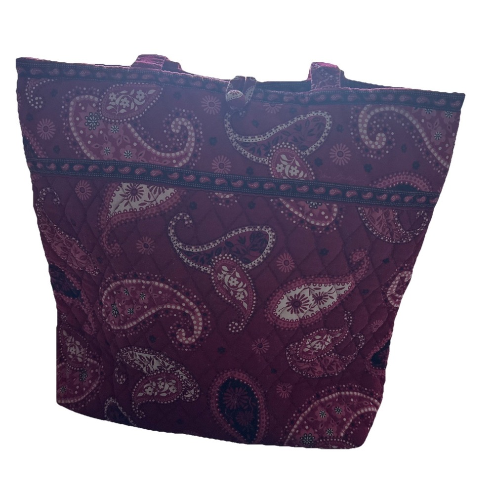 Red Paisley Vera Bradley Medium Tote